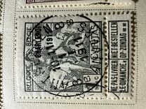 [Overprinted "CHARLEROI 1911", type AO8]