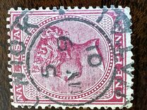 [Queen Victoria, New Watermark, प्रकार N1]