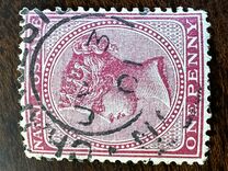 [Queen Victoria, New Watermark, प्रकार N1]