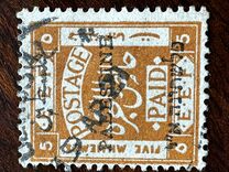 [Egyptian Expeditionary Force Stamps Overprinted - Arabian Inscription 8 mm Wide, type A4]