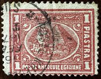 [Sphinx and Pyramid - Typhograpeh by Bulaq, Cairo. Clear Impressions - Thick Paper, tip J10]