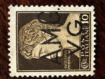 [Italian Postage Stamps Overprinted "A.M.G.V.G." - Allied Military Governemnt Venezia Guilia, type A]