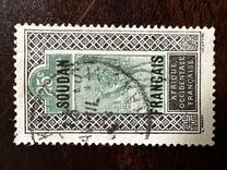 [Upper Senegal and Niger Stamps of 1914-1916 & Not Issued Stamps Overprinted "SOUDAN FRANCAIS" - Tuareg on Camel, տեսակ C10]