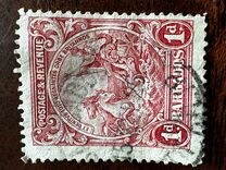 [New Colonial Seal - Inscription "POSTAGE & REVENUE", 유형 V2]