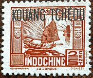 [Indochinese Postage Stamps Overprinted "KOUANG-TCHÈOU", type J2]