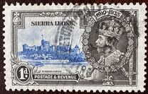 [The 25th Anniversary of the Reign of King George V, type AB]