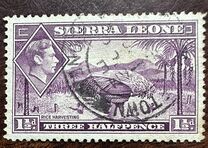 [King George VI - Rice Harvest, ประเภท AE1]