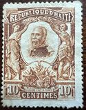 [Issues of 1904 without Overprint - President Nord Alexis, type O17]