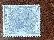 [King Alfonso XII, Inscription "CUBA 1881", प्रकार F9]