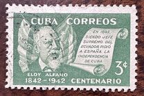 [The 100th anniversary of the Birth of E. Alfaro - Former President of Ecuador, type FI]