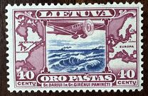[The Death of Aviation Pioneers Darius and Girenas, Tip XDI]