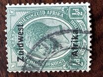 [South Africa Postage Stamps Overprinted "South West(14½mm wide) Africa" or "Zuid-West Afrika" - Overprint Spaced 14mm, type A1]