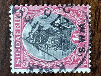 [South Africa Postage Stamps Overprinted "S.W.A." in Small, type M2]