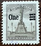 [Issue of 1947 Surcharged "One" and Bars, type XG]