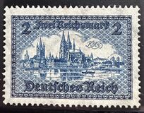 [Landscape Stamp of 1924 with Currency in Reichsmark, ประเภท DH]
