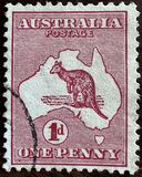 [Definitive Issues - Kangaroo and Map, प्रकार A1]