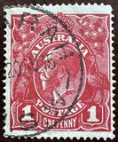 [King George V - Different Watermark, type B18]
