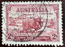 [The 100th Anniversary of the Death of Captain John Macarthur, tegund R]