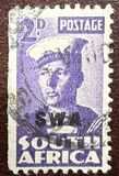 [South Africa Postage Stamps Overprinted "SWA", Scrivi BB13]