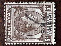 [Straits Settlements Postage Stamps Overprinted "B M A MALAYA" in Black or Red Colour, type A3]