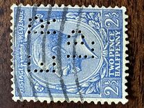 [King George V, 1865-1935 - New Watermark, סוג BY6]