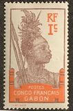 [Warrior - Inscription "CONGO FRANCAIS GABON", Tip F]