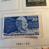 [The 75th Anniversary of the Universal Postal Union, type E]