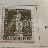 [The 75th Anniversary of the Universal Postal Union, Scrivi C3]