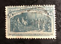 [Columbian Exposition Issue, tip BO]