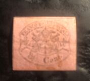 [Coat of Arms - Black Print on Colored Glazed Paper, 類型 R]