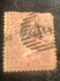 [Queen Victoria - Small White Control Letters in Corners, Tipe L]