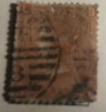 [Queen Victoria - Large White Control Letters in Corners, Tüüp L1]