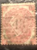 [Queen Victoria - Large White Control Letters in Corners, Tüüp K1]