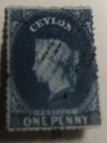 [Queen Victoria - Watermark: 23 mm High, Scrivi A20]