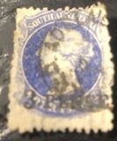 [No 23 New Colour Overprinted "3-PENCE" in Black or Red, Tipe B5]