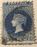 [Queen Victoria - New Watermark, Tipe A38]