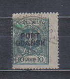 [Polish Postage Stamps Overprinted "PORT GDAŃSK", type A4]