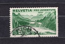 [Pro Juventute - Landscapes - Alexander Vinet, type JH]