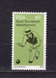 [The 100th Anniversary of organized cricket in South Africa - Fluorescent Paper, тип OO]