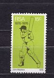 [The 100th Anniversary of organized cricket in South Africa - Fluorescent Paper, тип OO]