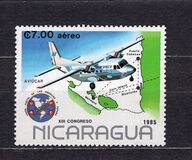 [Airmail - The 13th Congress of the Postal Union of the Americas, Spain and Portugal, type BOP]