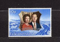[The 25th Anniversary of the Wedding of Queen Elizabeth II and Prince Philip, type ES1]