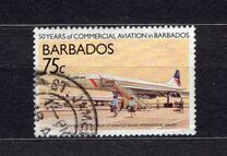 [The 50th Anniversary of Commercial Aviation in Barbados, тып VE]