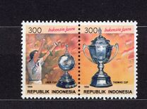 [Indonesian Victories in World Team Badminton Championships, type BFU]