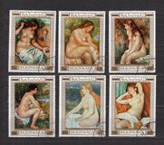 [Nude Paintings of Pierre Auguste Renoir, French Impressionist, type HK]