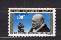 [Airmail - Churchill Commemoration, jenis CZ]