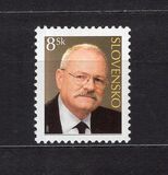 [President of SR Ivan Gasparovic - Definitive stamp, type OQ]