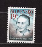 [150th Birthday of Terézia Vansová, type QY]