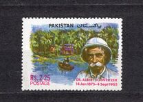 [The 100th Anniversary of the Birth of Albert Schweitzer, 1875-1965, type JF]