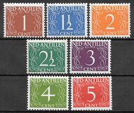 [Numeral Stamps, type E]
